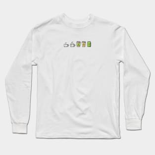 5 Coffees Long Sleeve T-Shirt